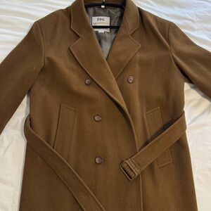 London Fog Belted Wool Coat